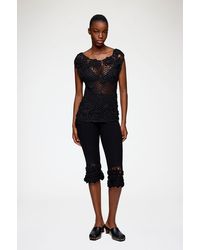 Ganni - Knit Top - Lyst