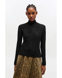 Ganni - Sheer Turtleneck - Lyst