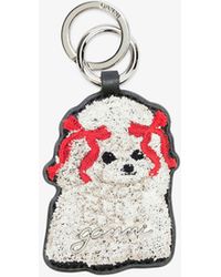 Ganni - Joy Dog Bow Keyring - Lyst