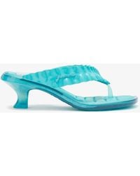 Ganni - Melissa Thong Kitten Heel - Lyst