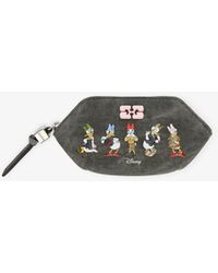Ganni - Daisy Duck Bleached Bou Coin Purse - Lyst