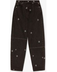 Ganni - Stary Daisy Duck Jeans - Lyst