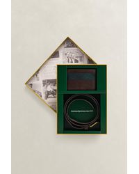 GANT - Checked Belt & Card Holder Gift Set Rich - Lyst