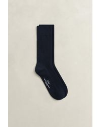 GANT - Lightweight Sport Socks Marine - Lyst