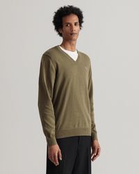 GANT V-neck jumpers for Men | Online 