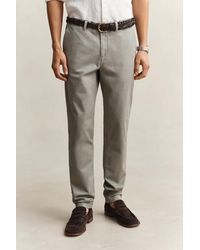 GANT - Slim Fit Classic Chinos - Lyst