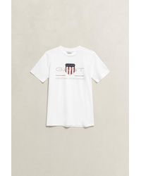 GANT - Teens Archive Shield T-Shirt - Lyst