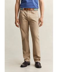 GANT - Regular Fit Desert Jeans Dark - Lyst