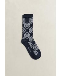 GANT - Monogram Socks Evening - Lyst