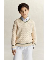 GANT - Teens Teen Boys Cricket Sweater - Lyst
