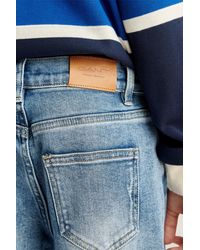 GANT - Teens Teen Boys Relaxed Fit Jeans - Lyst