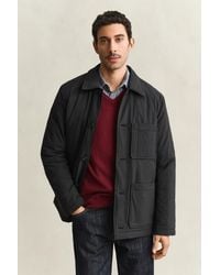 GANT - Padded Chore Jacket - Lyst