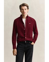 GANT - Corduroy Shirt - Lyst