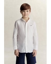 GANT - Teens Teen Boys Shield Oxford Shirt - Lyst
