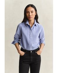 GANT - Regular Corduroy Shirt - Lyst