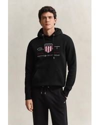 GANT - Archive Shied Reguar Fit Hoodie Man - Lyst