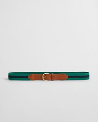 GANT - Striped Webbing Belt - Lyst