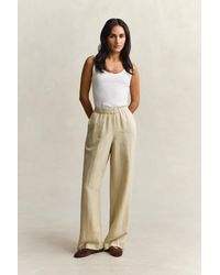 GANT - Linen Blend Pants - Lyst