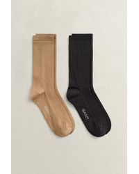 GANT - 2-Pack Metallic Socks Gift Box Warm - Lyst