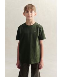 GANT - Teens Shield T-Shirt Dark Moss - Lyst
