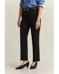 GANT - Slim Fit Slacks - Lyst