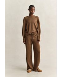 GANT - Wool Cashmere Blend Pants Warm - Lyst