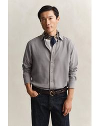 GANT - Lyocell Shirt - Lyst
