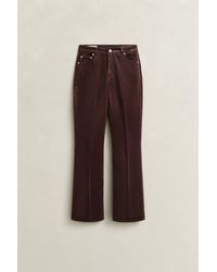 GANT - Flared Corduroy Jeans Deep - Lyst