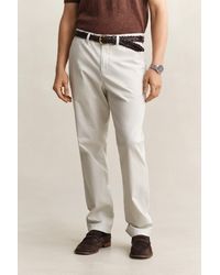 GANT - Regular Fit Classic Chinos - Lyst