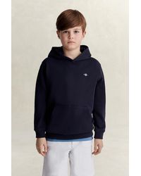 GANT - Teens Shield Hoodie Evening - Lyst