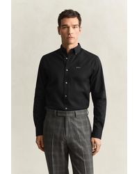 GANT - Regular Fit Pinpoint Oxford Shirt - Lyst