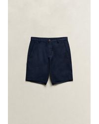 GANT - Teens Teen Boys Linen Blend Shorts Marine - Lyst