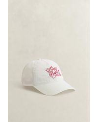 GANT - Graphic Crinkled Cap Cream - Lyst