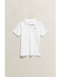 GANT - Teens Shield Polo Shirt - Lyst