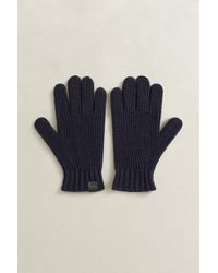 GANT - Lambswool Gloves Evening - Lyst