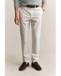 GANT - Slim Fit Classic Chinos - Lyst