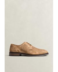 GANT - Bidford Suede Derby Shoes Warm - Lyst