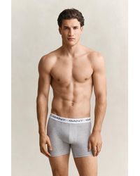 GANT - 3-Pack Boxer Briefs - Lyst