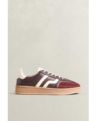GANT - Cuzima Suede Leather Sneakers - Lyst