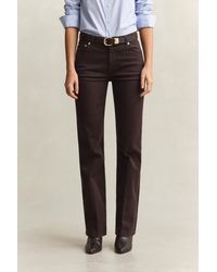 GANT - Slim Flared Color Jeans Deep - Lyst
