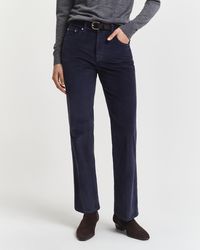 GANT - Flared Corduroy Jeans - Lyst