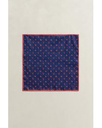 GANT - Crab Pocket Square Rich - Lyst