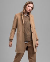 GANT Classic Tailored Coat - Natural