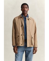 GANT - Barn Jacket Light Taupe - Lyst