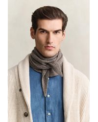 GANT - Cashmere Triangle Scarf - Lyst