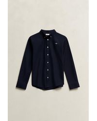 GANT - Teens Teen Boys Shield Oxford Shirt Evening - Lyst