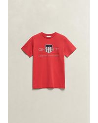 GANT - Teens Archive Shield T-Shirt - Lyst