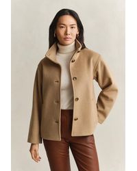 GANT - Wool Blend Jacket Warm - Lyst