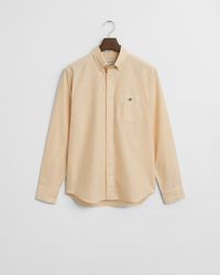 GANT - Regular Fit Banker Stripe Classic Oxford Shirt - Lyst