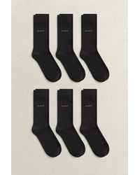 GANT - 6-Pack Soft Cotton Socks - Lyst